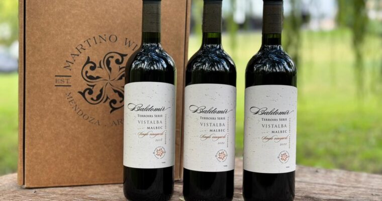 MARTINO WINES LANZA VERTICAL BALDOMIR MALBEC – EDICIÓN LIMITADA (2018 · 2020 · 2022)