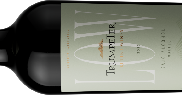 Trumpeter Low, la nueva línea de vinos de bajo alcohol de Rutini Wines